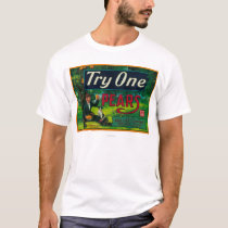 Try One Pear Crate Label