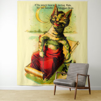 Try the Catville Toboggan Slide Tapestry
