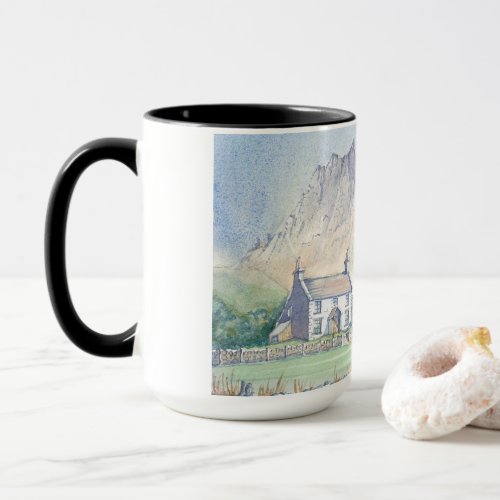 Tryfan Snowden Mountain Country Cottage Coffee Mug