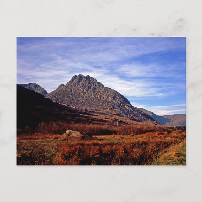 Tryfan Snowdonia North Wales Postcard (Front)