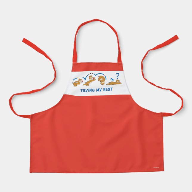 Trying My Best Apron (Front)