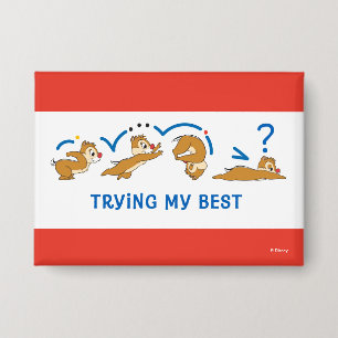 Trying My Best Button