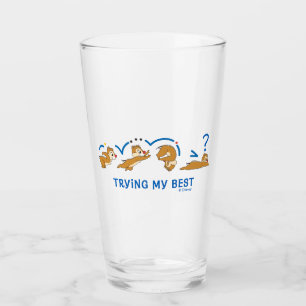 Trying My Best Glass