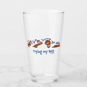 Trying My Best Glass