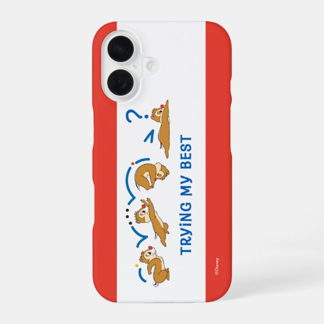 Trying My Best Iphone Case (Back)