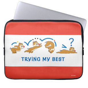 Trying My Best Laptop Sleeve