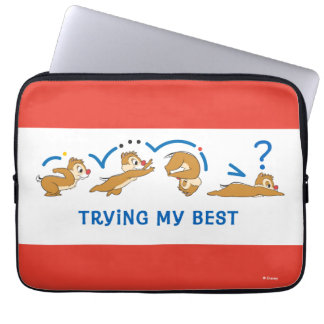 Trying My Best Laptop Sleeve