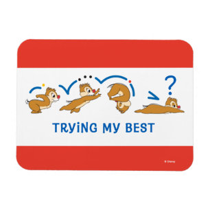 Trying My Best Magnet