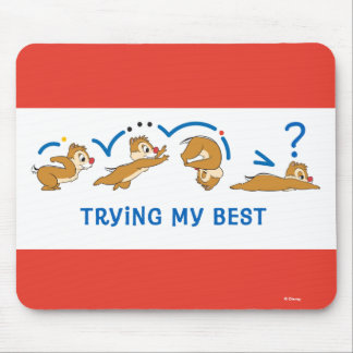 Trying My Best Mouse Pad