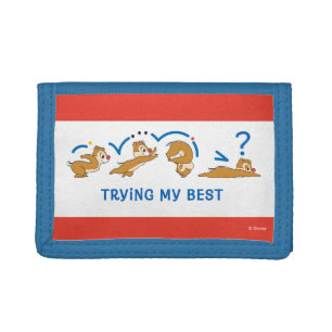 Trying My Best Tri-fold Wallet