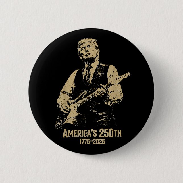 Trymp 4th Of July Button (Front)