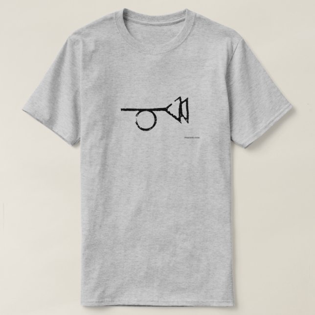 TRYSTERO MUTTED HORN T-Shirt (Design Front)