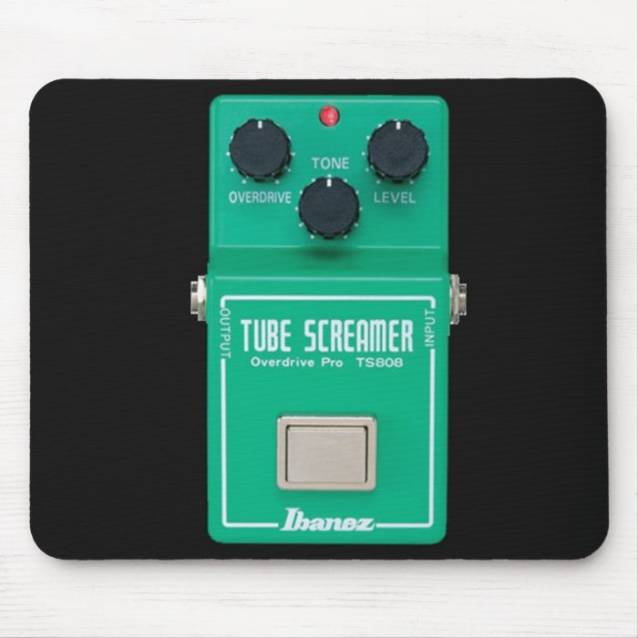 TS 808 Tube Screamer Guitar Pedal Mouse Pad