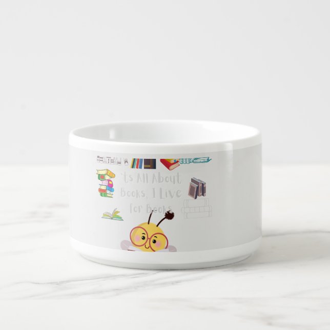 'ts all about books  bowl (Center)