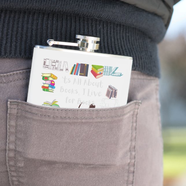 'ts all about books  flask (In Situ)