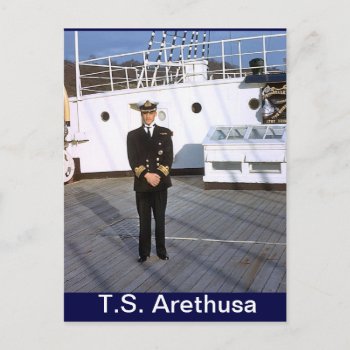 Ts Arethusa  Chief P0  Captain For A Day Postcard by windsorarts at Zazzle