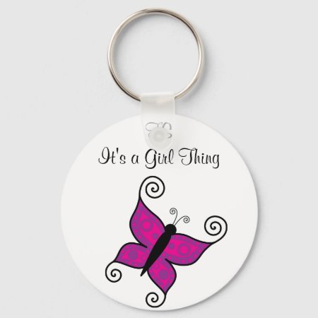 Ts- It's A Girl Thing Keychain