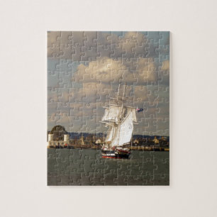 TS Royalist entering Poole Harbor Jigsaw Puzzle