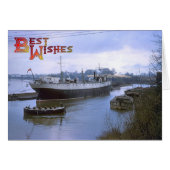 TS Vindicatrix, Avonmouth UK Cards (Front Horizontal)