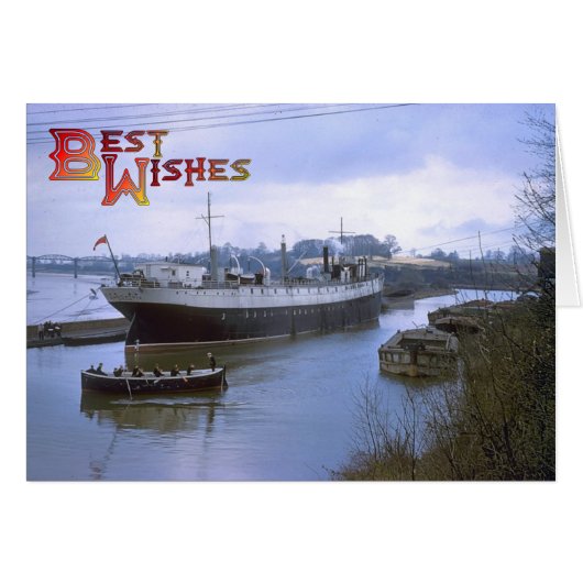 TS Vindicatrix, Avonmouth UK Cards (Front Horizontal)