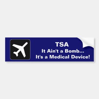 Tsa Bumper Stickers - Car Stickers | Zazzle