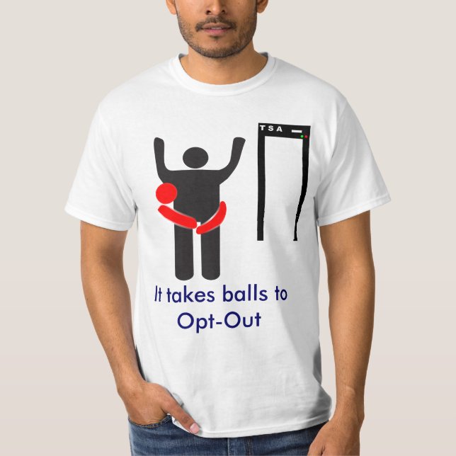 TSA Opt-Out T-Shirt (Front)