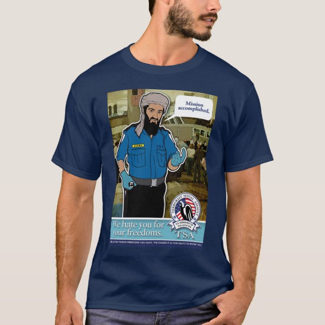 TSA Parody Customizable Shirt (Front)