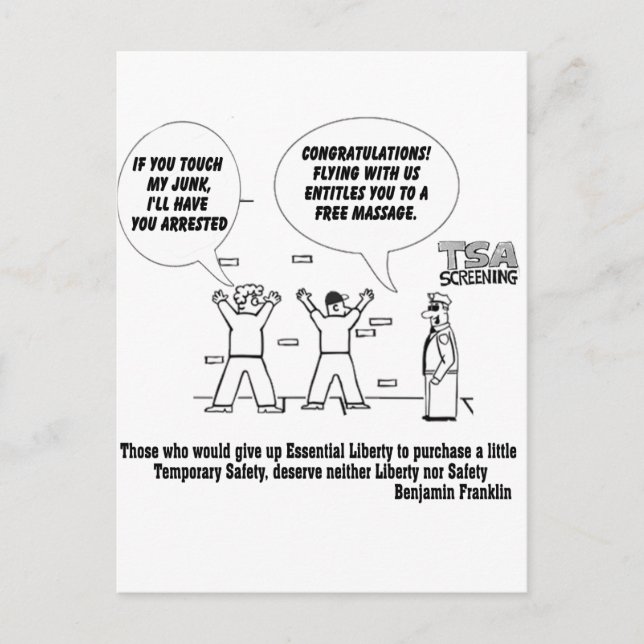 TSA Screening Postcard (Front)