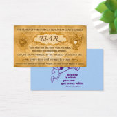 TSAR Card from Robert Anton Wilson (100 cards) (Desk)