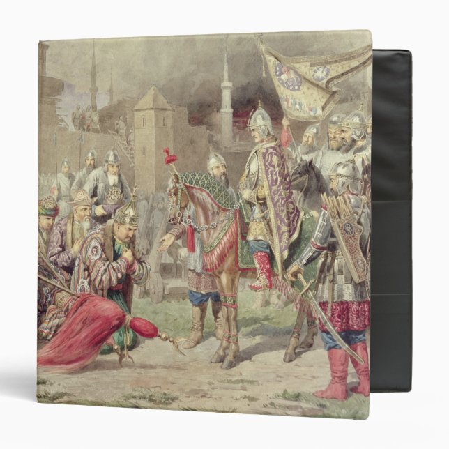Tsar Ivan IV Vasilyevich the Terrible 3 Ring Binder (Front/Inside)