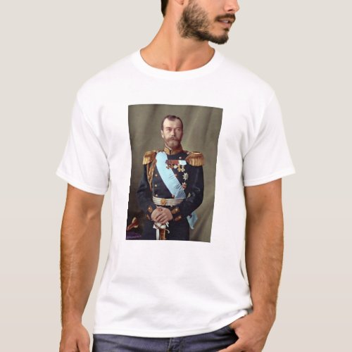 Tsar Nicholas Russian Orthodox Monarchist T_Shirt