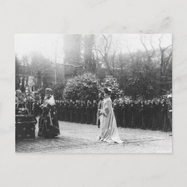 Tsar Nicolas & Alexandra of Russia - Romanov #122 Postcard (Front)