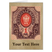 Tsarist Russia Postage (Front)