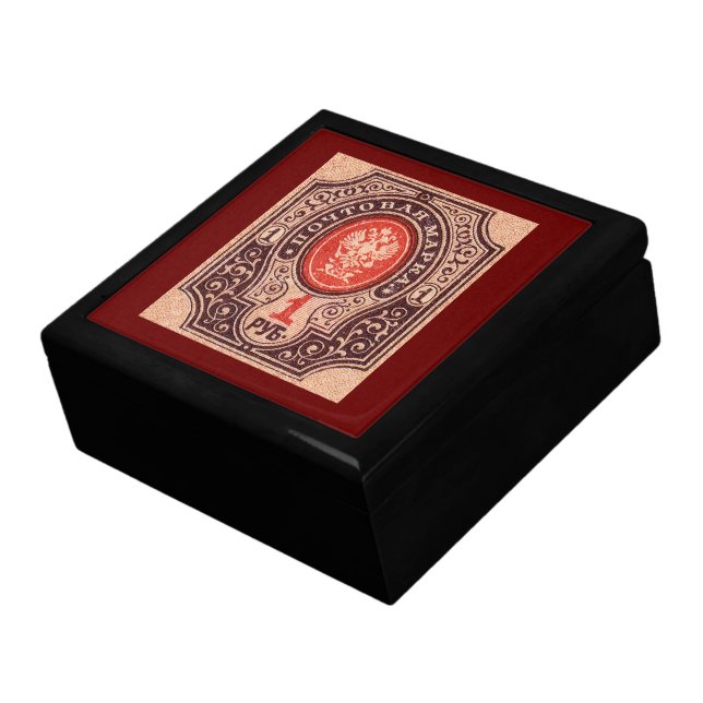 Tsarist Russia Postage Keepsake Box (Side)