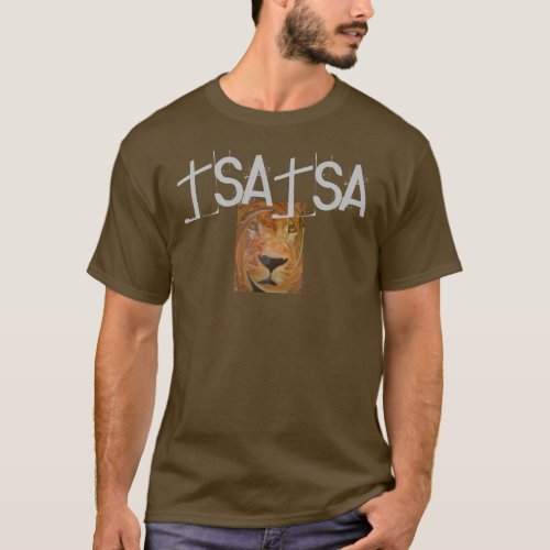 Tsatsa sasa Lion smile T_Shirt