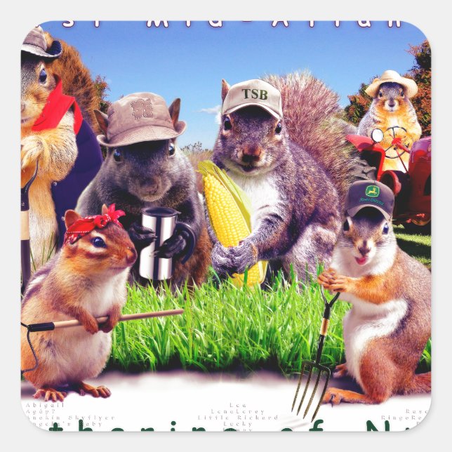 TSB Poster Square Sticker (Front)