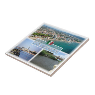 TSC007 FOLLONICA Mosaic -Tuscany, Italy, Ceramic Tile