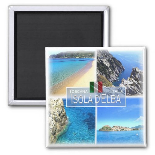 TSC017 ELBA Mosaic Tuscany Fridge Magnet