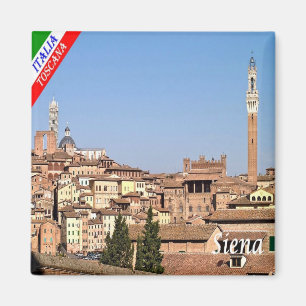 TSC042 SIENA Panorama, Tuscany, Fridge Magnet