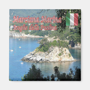 TSC082 MARCIANA MARINA, ELBA Island, Fridge Magnet