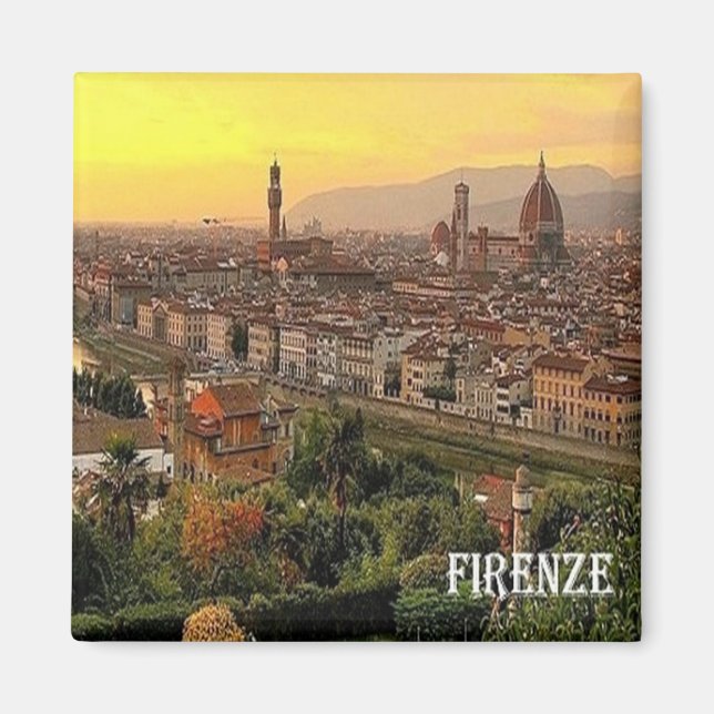 TSC088 FLORENCE, Cityscape, Tuscany, fridge Magnet (Front)