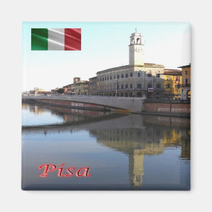 TSC101 PISA, Praetorian Palace, Tuscany, Fridge Magnet