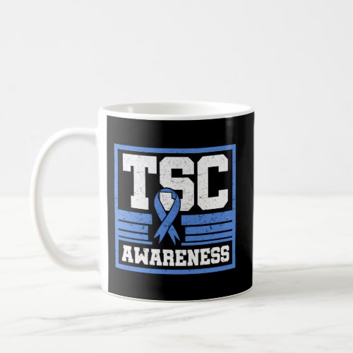 Tsc Awareness Tuberous Sclerosis Complex Blue Ribb Coffee Mug