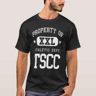 TSCC XXL Athletic School Property T-Shirt