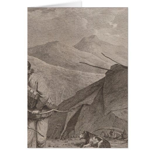 Tschuktschi and habitations, Russia (Front)