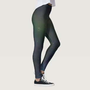 TSDS: Earth Galaxy Background  Leggings