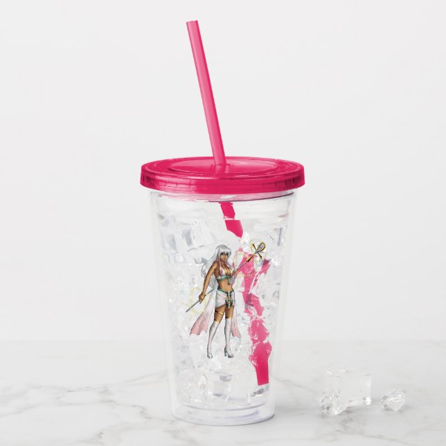 TSDS: Isis, Goddess of Holy Acrylic Tumbler (Front Ice)