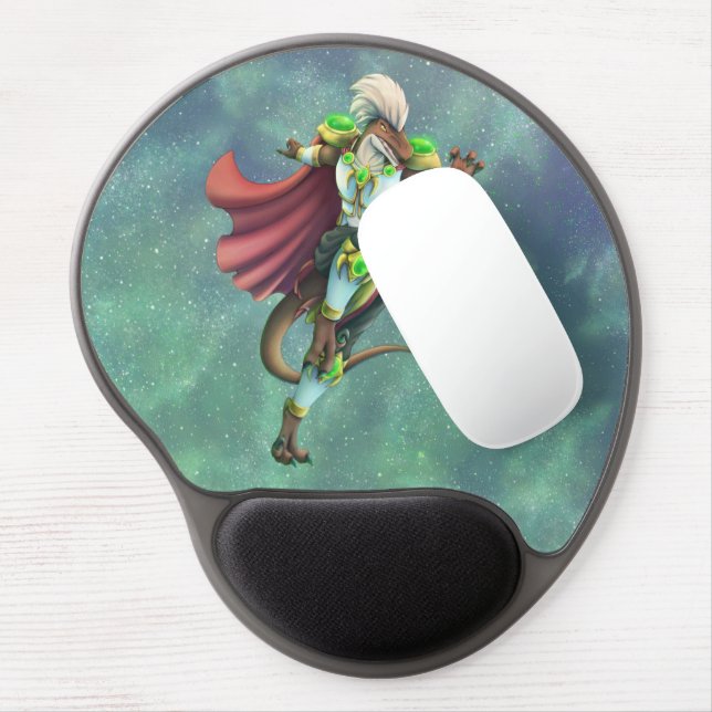 TSDS: Justin Arisdale Cover Art Solo Earth      Gel Mouse Pad (Left Side)