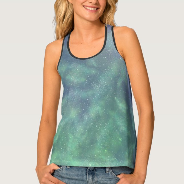 TSDS: Justin Arisdale Cover Art Solo Earth    Tank Top (Front)