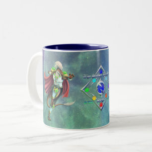 TSDS: Justin Arisdale Cover Art with Miral Two-Tone Coffee Mug